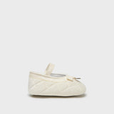 Ballerina-Kinderbettschuhe aus Samt für Mädchen MAYORAL 9689