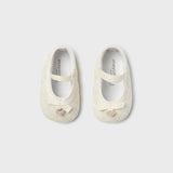 Ballerina-Kinderbettschuhe aus Samt für Mädchen MAYORAL 9689