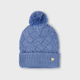 Mütze mit Bommel aus Wollmischung für Mädchen MAYORAL 10602