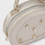 Borsa In Ecopelle Effetto Imbottito Con Decori Bambina MAYORAL 10618