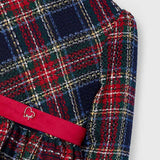 Abito Manica Lunga A Quadri Bambina MAYORAL 4911