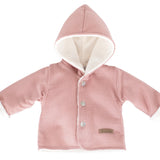 Newborn-Squid Wool Hooded Coat 14006