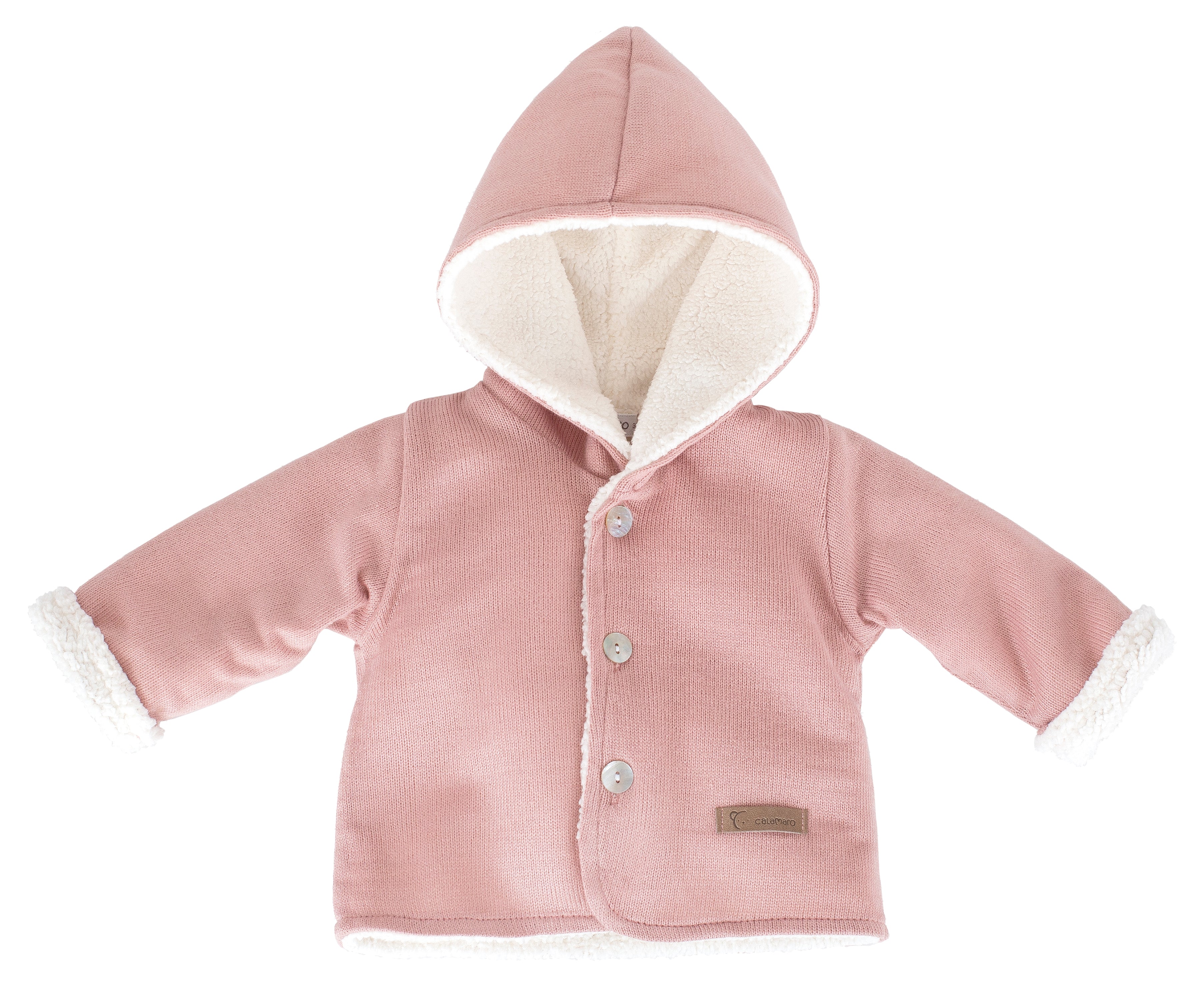 Cappotto Con Cappuccio in Lana Neonato/a CALAMARO 14006