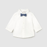 Camicia In Caldo Cotone Con Papillon Neonato MAYORAL 2196