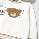 Felpa Con Cappuccio Orso In Caldo Cotone Neonato MAYORAL 2414