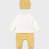 Tutina Spezzata In Ciniglia Con Cappello Neonata MAYORAL 2559