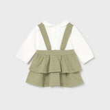 Abito Manica Lunga In Caldo Cotone Neonata MAYORAL 2801