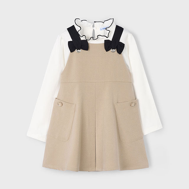 Abito Smanicato Con Lupetto Bambina MAYORAL 4914