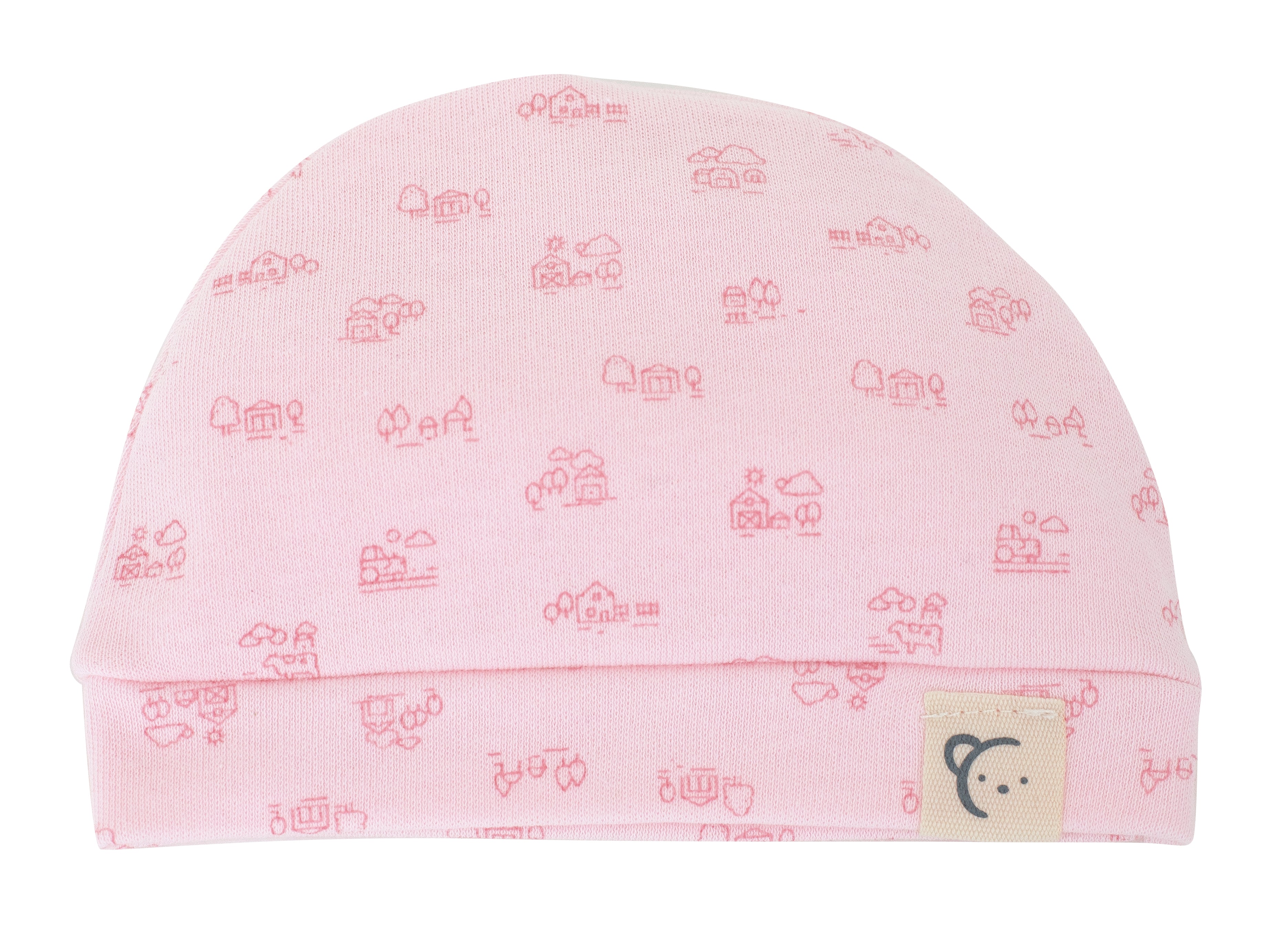 Set Cappello E Moffole In Cotone Neonato/a CALAMARO 72042