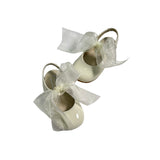 Scarpe Modello Ballerina Aperte Sul Retro In Vernice Bambina PANYNO B3408