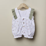 Pagliaccetto In Cotone Floreale Neonata WEDOBLE V2403705A