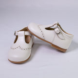 Scarpe Primi Passi Con Occhielli in Pelle Neonato/a PANYNO B2004