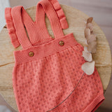 Completo In Filo e Camicia Corallo Neonata WEDOBLE V2405305A