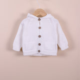 Cardigan Con Cappuccio In Filo Neonato WEDOBLE V2410308C