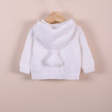 Cardigan Con Cappuccio In Filo Neonato WEDOBLE V2410308C