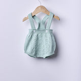 Salopette Lavorata In Cotone Biologico Neonato/a WEDOBLE 02305A