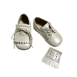 Scarpe Primi Passi Modello Francesina Con Nappa Neonato RIZITOS B3427