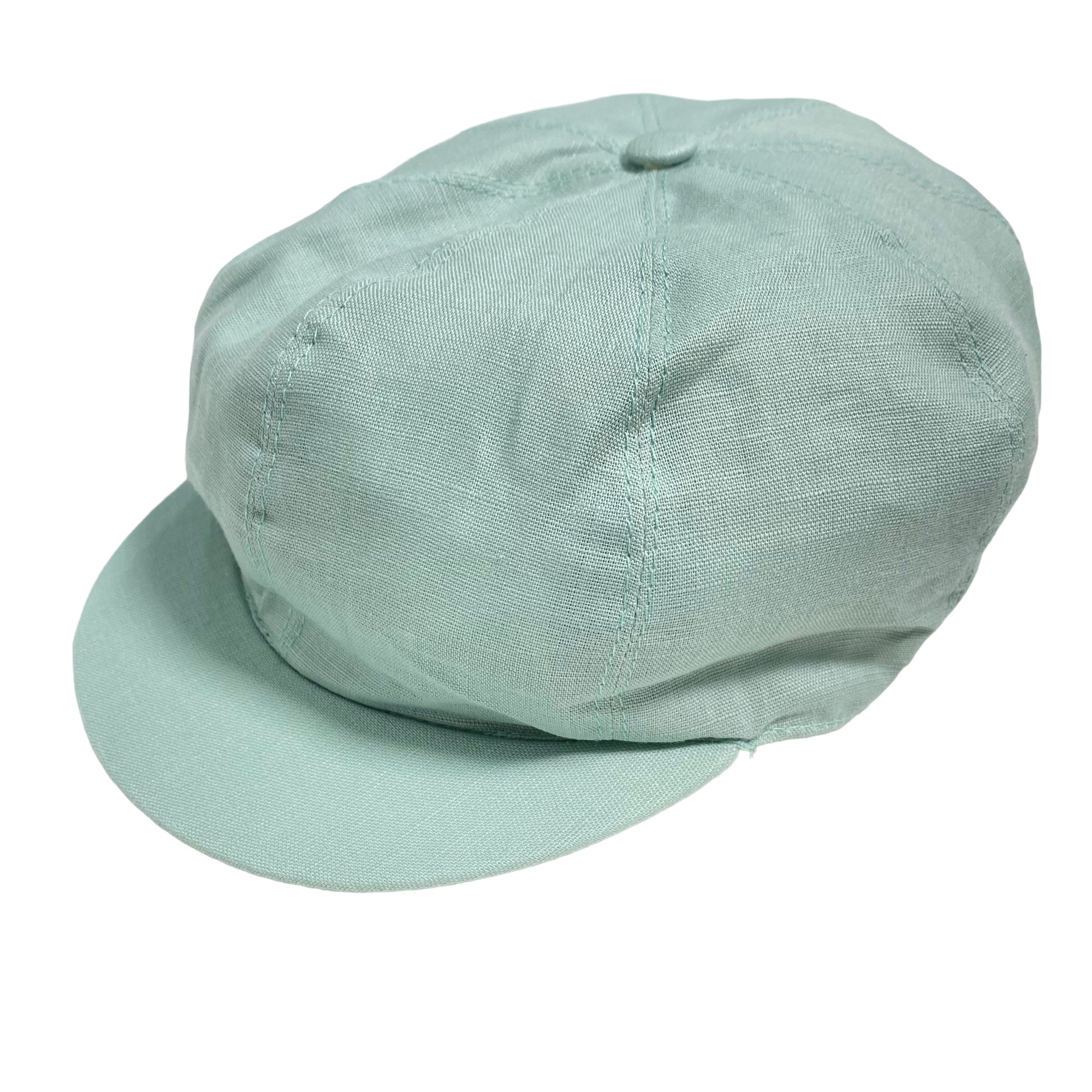 Cappello Elegante Modello Coppola In Lino Neonato PONTO POR PONTO 8214