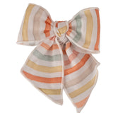 Fermaglio A Becco Di Cicogna Con Fiocco Bambina CALAMARO 77049