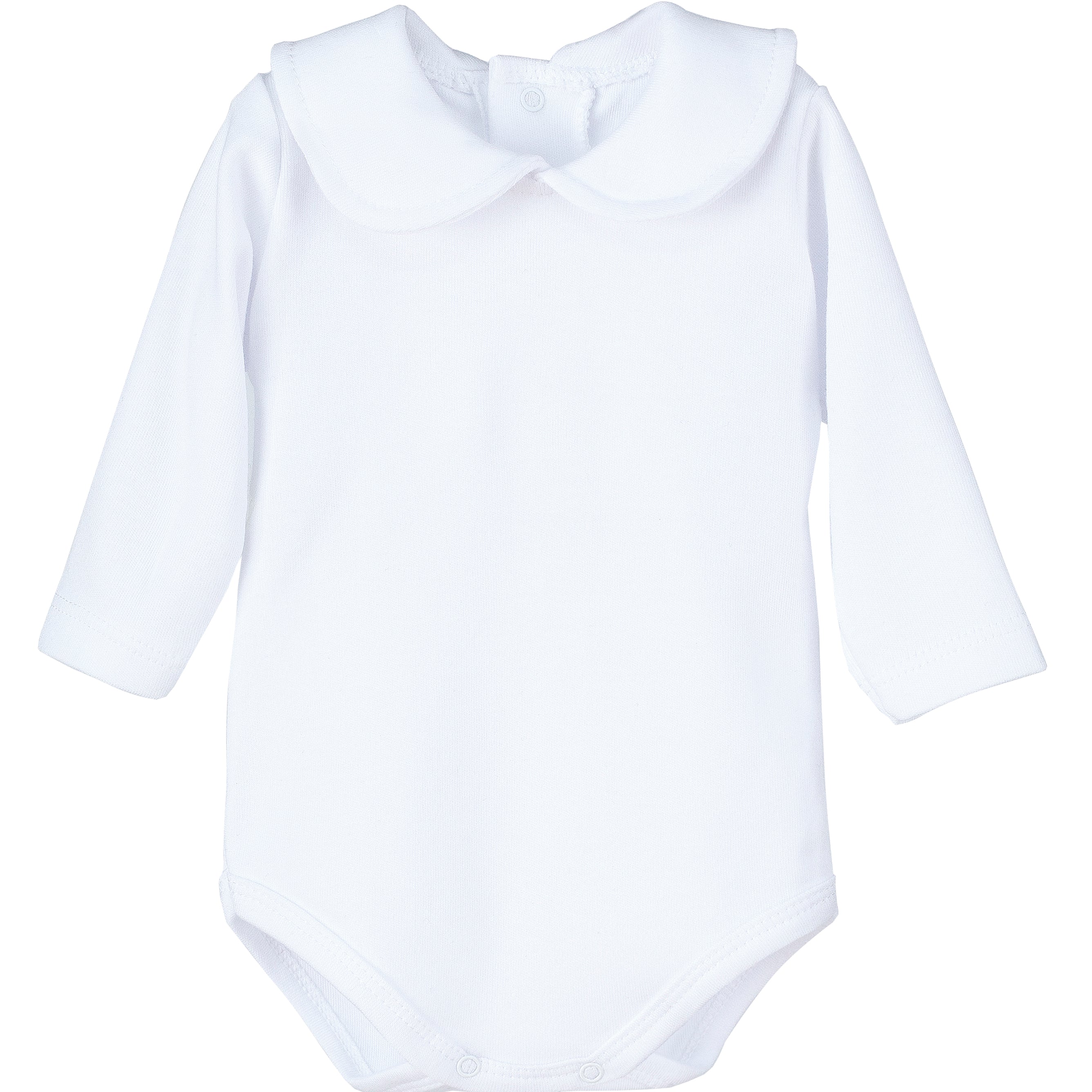 Body Manica Lunga In Caldo Cotone Con Colletto Rotondo Neonato/a CALAMARO 19089