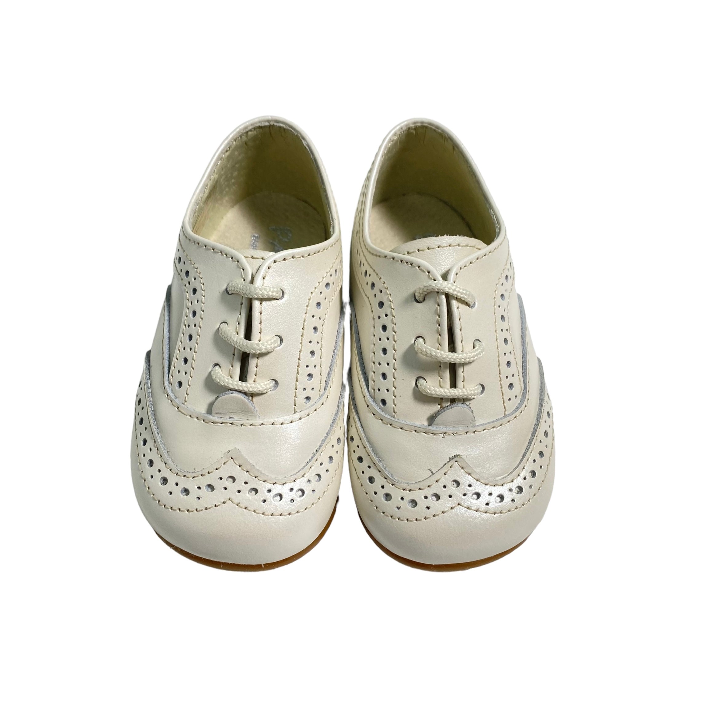 Scarpe Primi Passi Modello Francesina Con Lacci Neonato PANYNO B3422