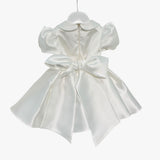 Abito Elegante Mezza Manica In Mikado Neonata ISABEL F412