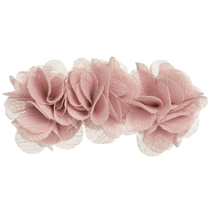 Pinzetta A Becco Di Cicogna Con 3 Fiori Bambina SIENA 7350