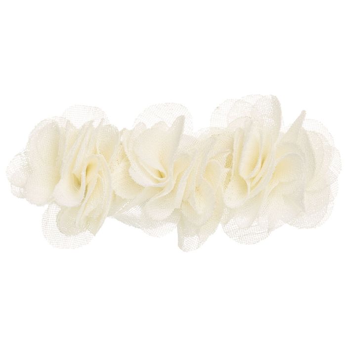 Pinzetta A Becco Di Cicogna Con 3 Fiori Bambina SIENA 7350