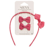 Set Di 2 Fermagli Con Cerchietto Bambina SIENA 7439