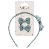 Set Di 2 Fermagli Con Cerchietto Bambina SIENA 7439