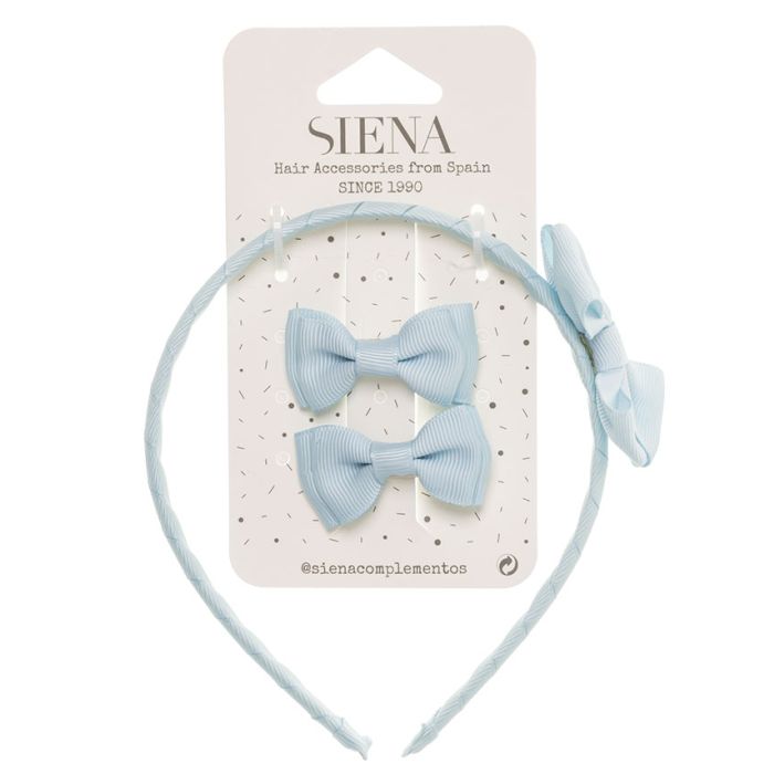 Set Di 2 Fermagli Con Cerchietto Bambina SIENA 7439