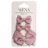 Set Di 3 Fermagli Con Fiocco Bambina SIENA 7435