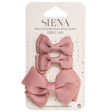 Set Di 3 Fermagli Con Fiocco Bambina SIENA 7435