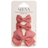 Set Di 3 Fermagli Con Fiocco Bambina SIENA 7435
