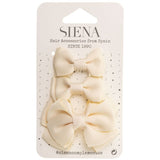 Set Di 3 Fermagli Con Fiocco Bambina SIENA 7435