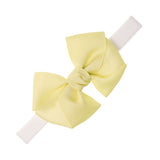 Gummiband mit großer Schleife aus grober Narbung Baby Girl SIENA 7542