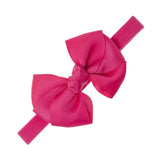 Gummiband mit großer Schleife aus grober Narbung Baby Girl SIENA 7542