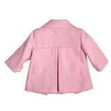 Ausgestellter Stoffmantel mit Rundkragen für Babymädchen DEL SUR 3991S