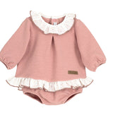 Completo Con Culotte In Caldo Cotone Neonata CALAMARO 22094