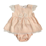 Completo con Culotte in Lino Neonata TETO E TATTA CC7310