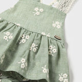 Completo Con t-Shirt E Salopette Ricamata Neonata MAYORAL 1836