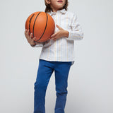 Camicia Manica Lunga A Righe Bambino MAYORAL 3123