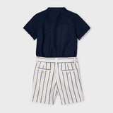 Completo Con Bermuda E Camicia In Misto Lino Bambino MAYORAL 3283