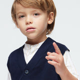 Gilet Tricot In Filo Di Cotone Bambino MAYORAL 3358