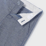 Pantalone Chino Slim Fit In Misto Lino Bambino MAYORAL 3542