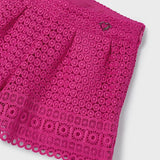 Shorts Guipure In Cotone Bambina MAYORAL 3908