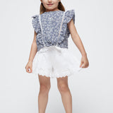 Shorts A Gonna Con Volant Bambina MAYORAL 3910