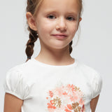 Completo Con Gonna In Tulle E Shirt Bambina MAYORAL 3953