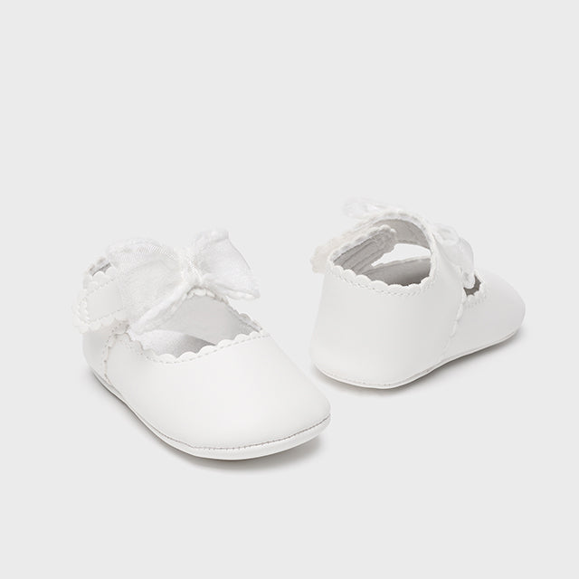 Scarpe Da Culla Modello Ballerina Con Fiocco Neonata MAYORAL 9742