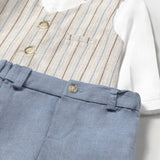 Completo Con Bermuda E Camicia Con Finto Gilet Neonato MAYORAL 1212